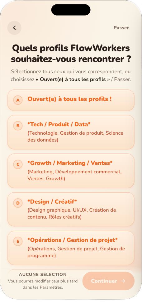 Ton profil, ta singularité